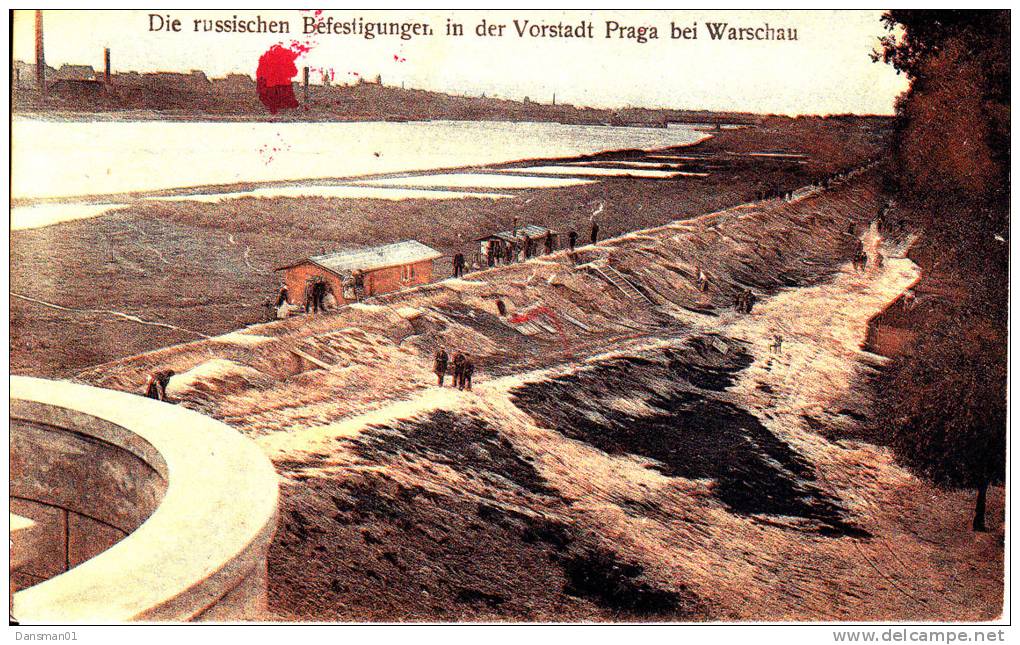 POLAND Postcard Warschau Censor 1918 - ...-1860 Prefilatelia