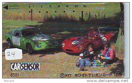 Telécarte Japon 7/11 -  6591 (24) * PORSCHE  * CAR SENSOR *  Car Japan Phonecard - Auto Telefonkarte - Cars