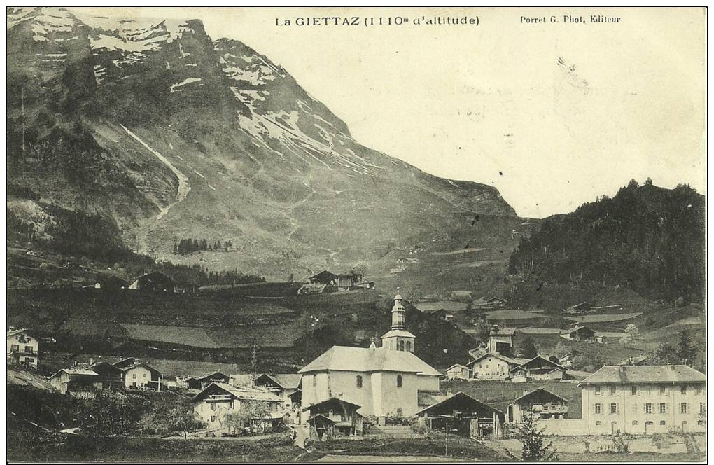 13j - 73 - La Giettaz - Savoie - 1110 M. D'alt. - Other & Unclassified