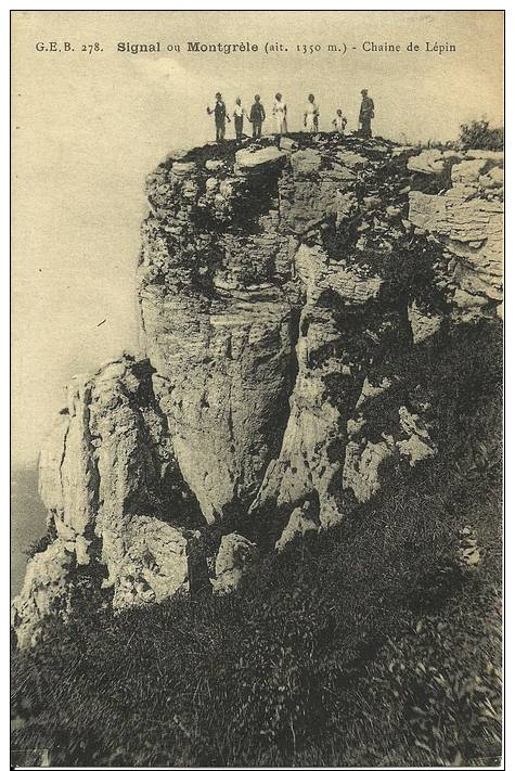 13j - 73 - Savoie - Signal Ou Montgrèle (alt. 1350 M.) - Chaîne De Lépine - Autres & Non Classés