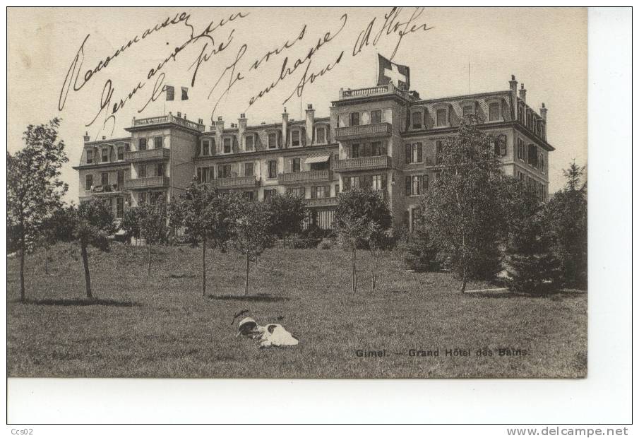 Gimel Grand Hôtel Des Bains 1909 - Gimel