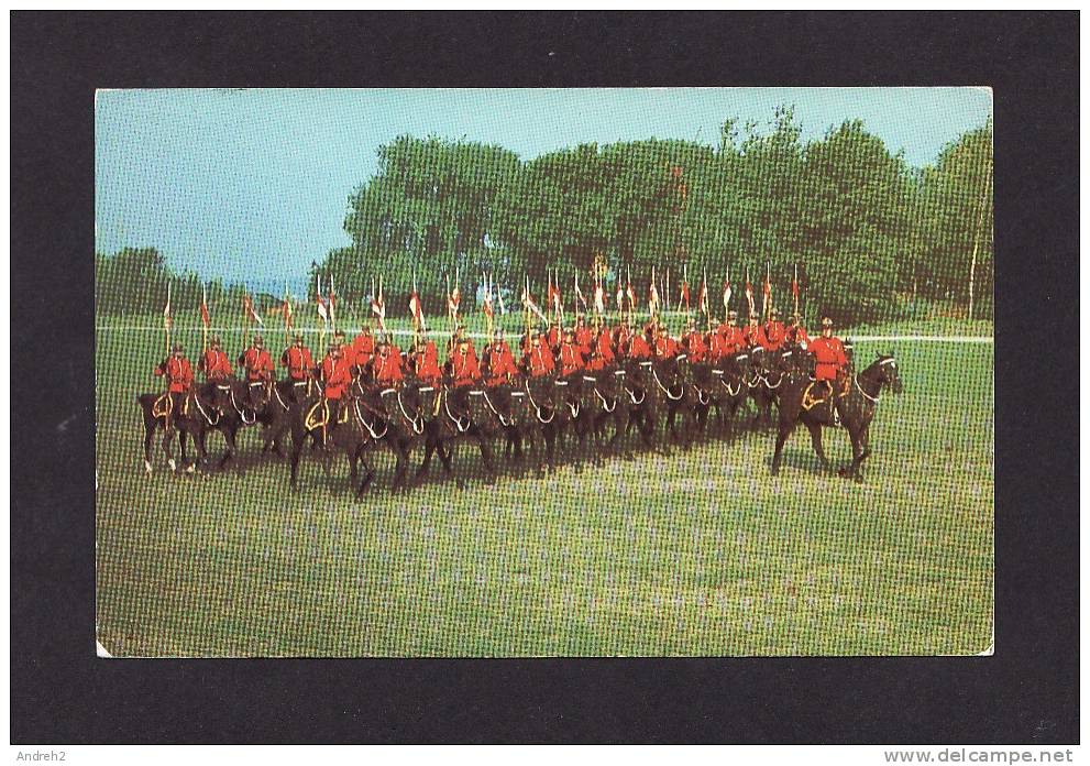 POLICE - ROYAL CANADIAN MOUNTED POLICE - GENDARMERIE ROYALE DU CANADA - MUSICAL RIDE OF THE R.C.M.P. - POSTMARKED - Police - Gendarmerie