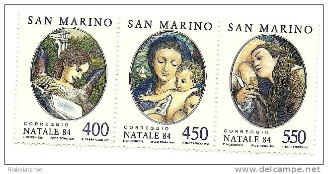 1984 - San Marino 1151/53 Quadri Di Madonne    ++++++ - Quadri