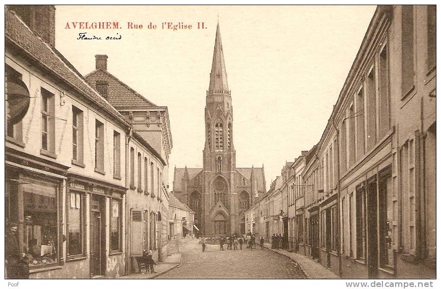 Avelghem : Rue De L'Eglise - Avelgem