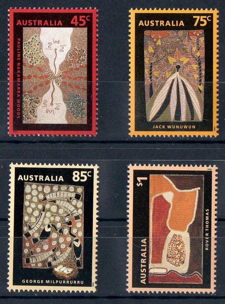 Australia 1993 Aboriginal Art Dreaming - Dreamings Set MNH - Nuovi