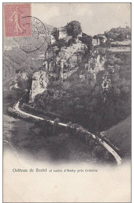 13k - 38 - Crémieu - Isère - Château De Brotel Et Vallée D'Amby Près Crémieu - Crémieu