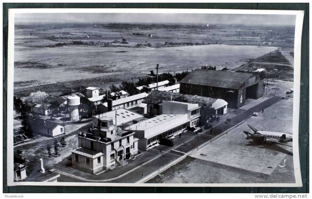 Llabanere - Aérodrome - Aeroport - 1958 - Photographie Aérienne - 27 X 45 Cm - LAPIE 47 - Lieux