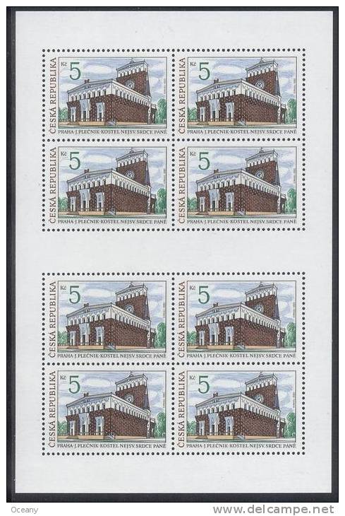 Tchéquie - Bloc 8 X N°6 ** - Unused Stamps