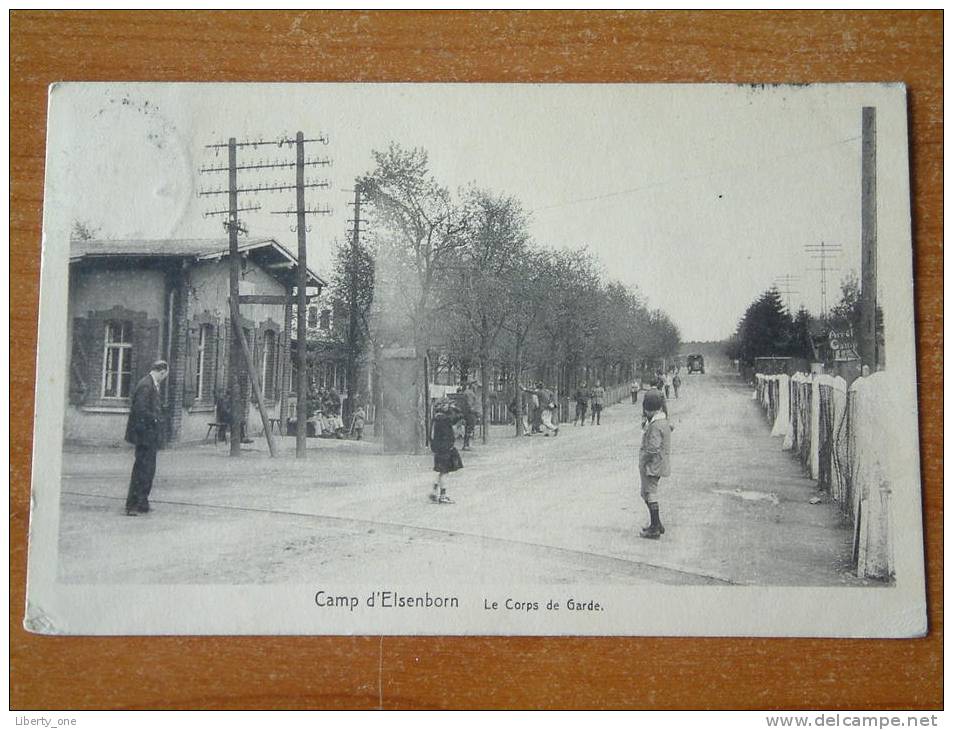 Camp / Kamp Le Corps De GARDE / Anno 1925 ( Zie Foto Voor Details ) !! - Bütgenbach