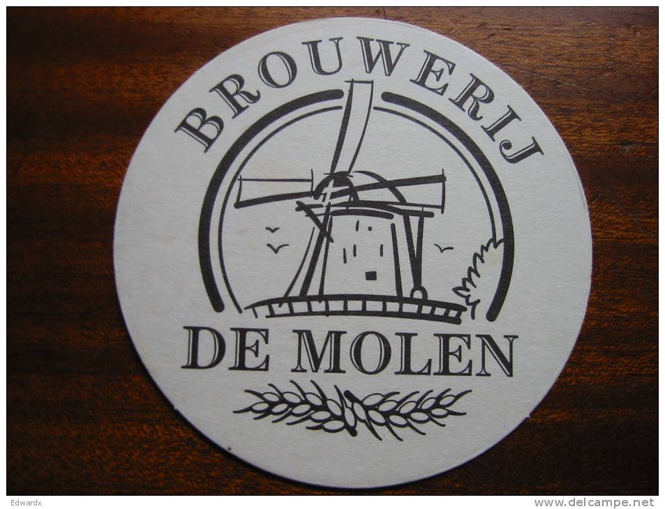 Brouwerij De Molen Beer Mat Beermat Coaster Sous-bock Bierdeckel Sottobicchiere - Sous-bocks