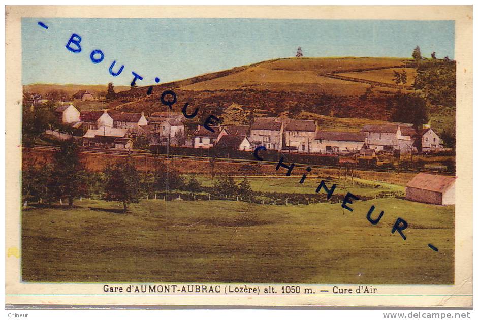 AUMONT AUBRAC LA GARE - Aumont Aubrac