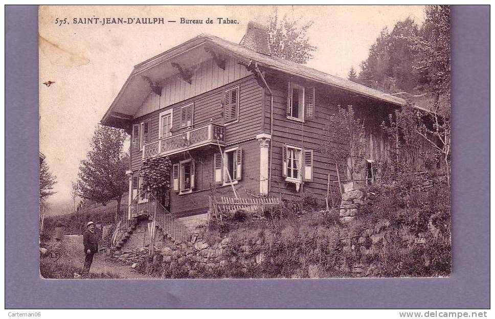 74 - Saint-Jean D'Aulph - Bureau De Tabac - Editeur: L.F N°575 - Saint-Jean-d'Aulps