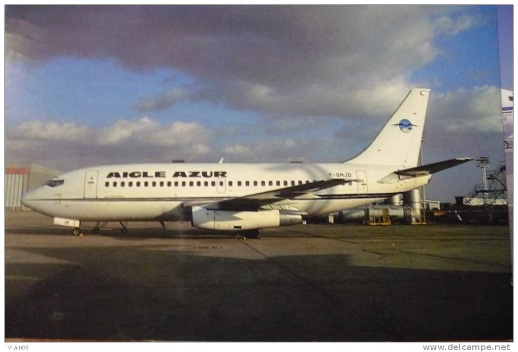 AIGLE AZUR    B 737 200   F GMJD - 1946-....: Moderne