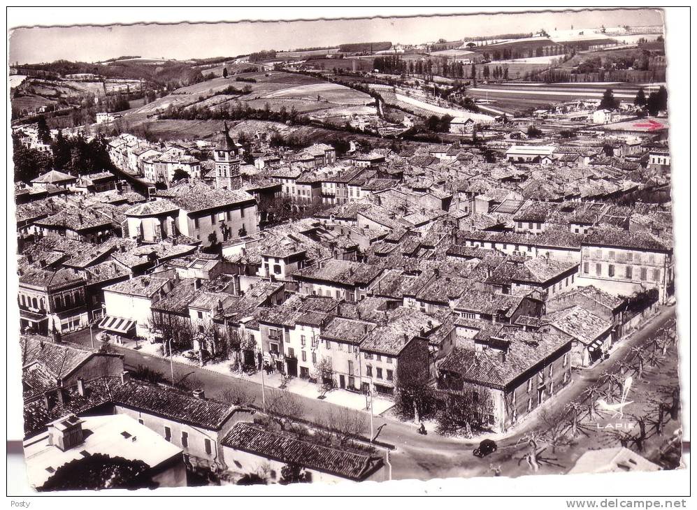 CPSM - REALMONT - Vue De La Ville - N/b - Ann 50 - - Realmont