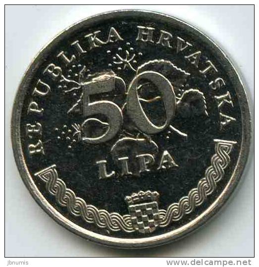 Croatie Croatia 50 Lipa 1995 Point Cr KM 8 - Croatia