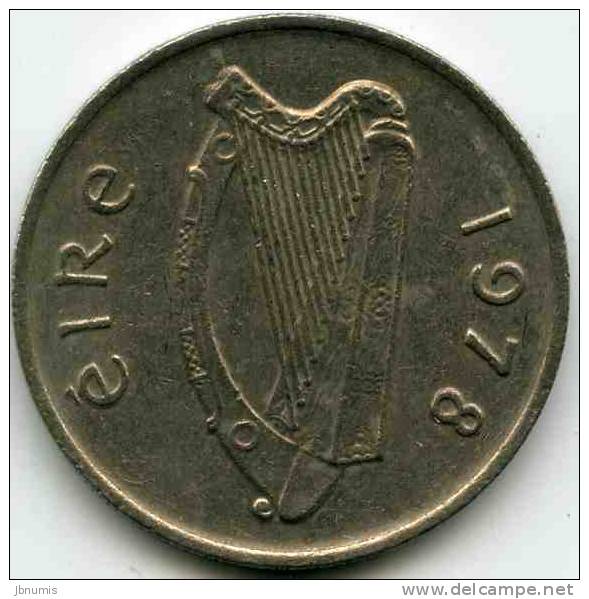 Irlande Ireland 5 Pence 1978 KM 22 - Irlande