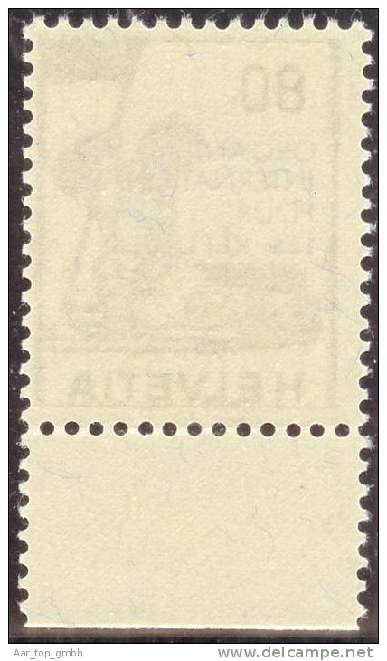 Schweiz OIR 1950 Zu#6 ** Postfrisch Orgianisation International Pour Les Rèfugiès - Officials