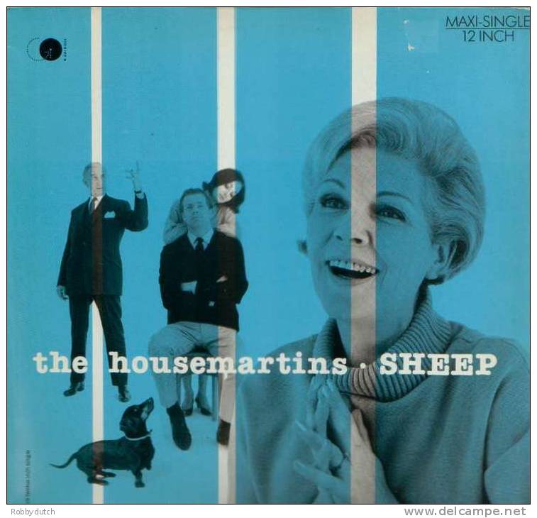 * 12" EP *  THE HOUSEMARTINS - SHEEP (Germany 1986) - 45 Toeren - Maxi-Single