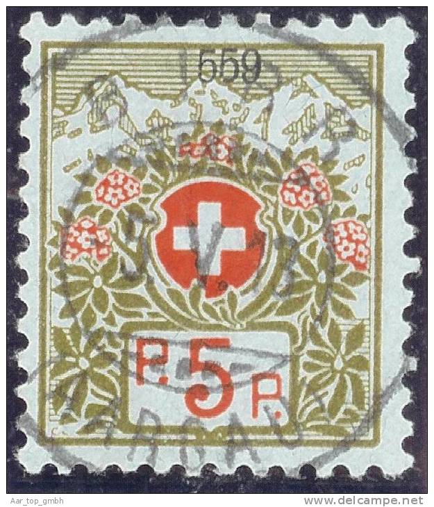 Heimat AG BIRR 1913-05-05 Vollstempel Auf Portofreiheit Zu#4A Kl#559 Neuhofstiftung Birr (3440Stk. 5 Rp.) - Portofreiheit