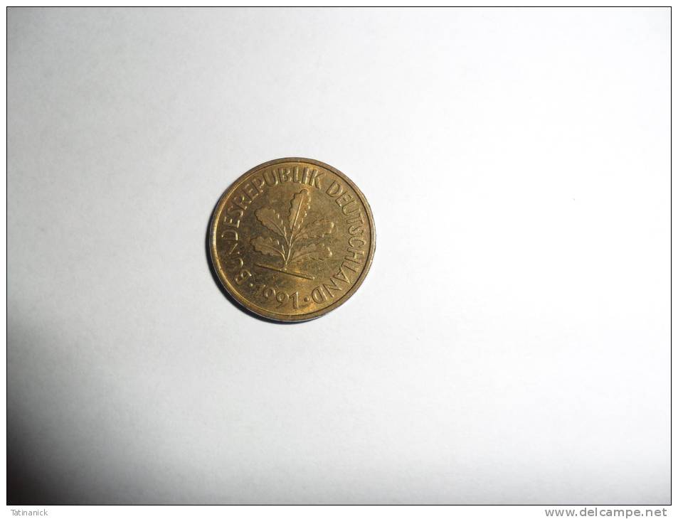 5 Pfennig F 1991 - 5 Pfennig
