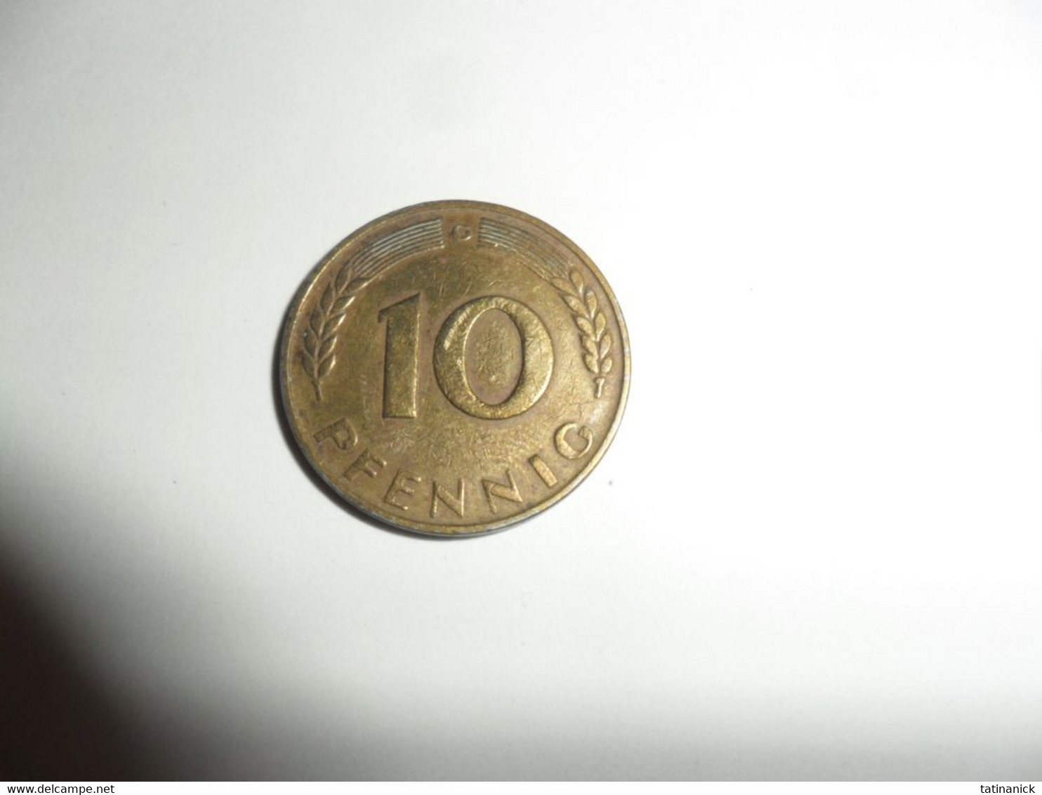 10 Pfennig G 1949 - 10 Pfennig