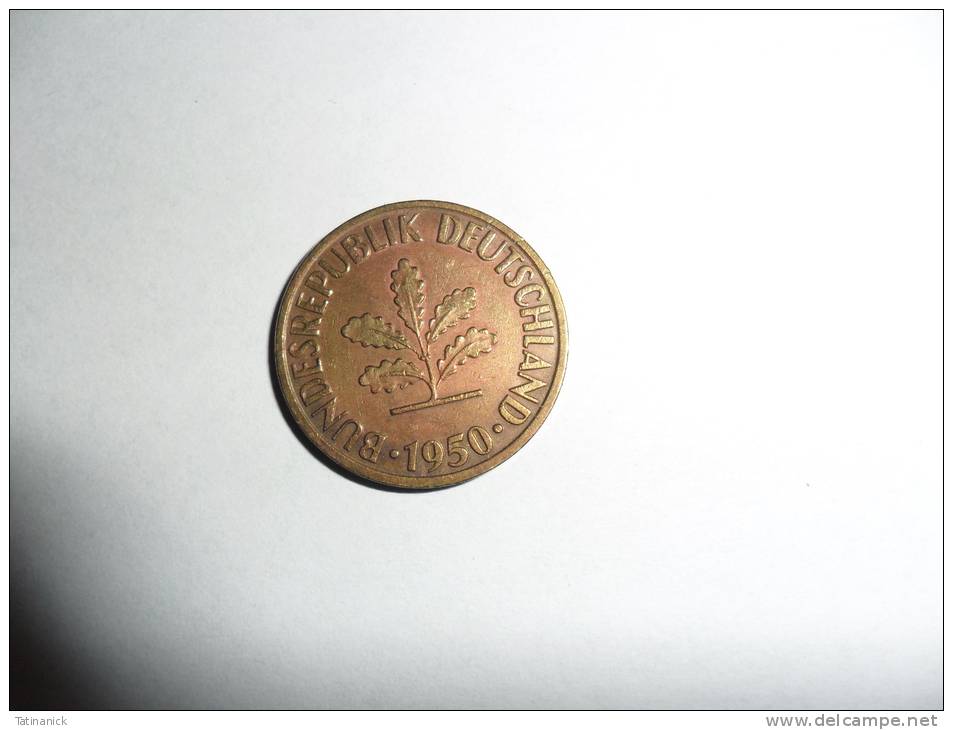 10 Pfennig 1950 J - 10 Pfennig