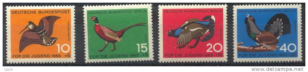 GERMANY 1965 MNH** - Gallinacées & Faisans