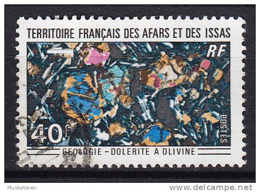 Afars Et Issas 1971 Mi. 50    40 Fr Geologie Dolerit Mit Olivin - Gebruikt