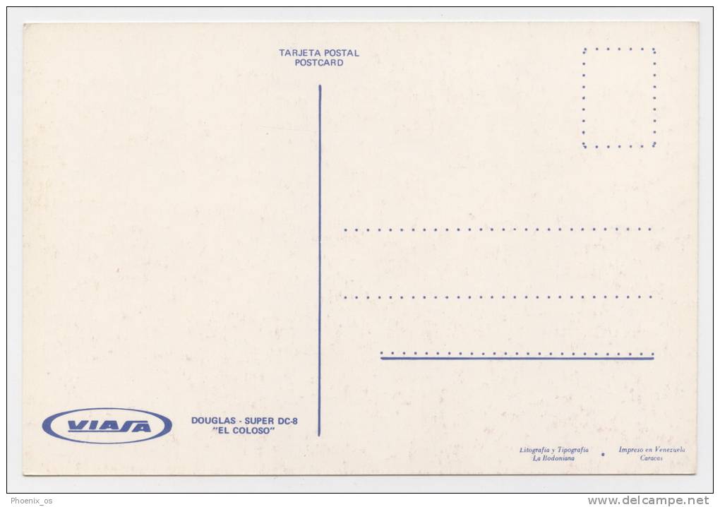 VIASA / Venezuela - Douglas Super DC - 8, El Coloso, Aircraft - 1946-....: Moderne
