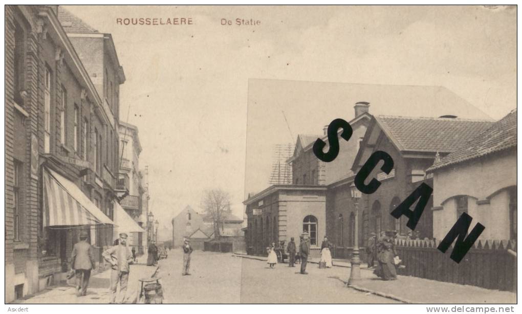 Roeselare / Roulers - De Statie  1915 - Röselare
