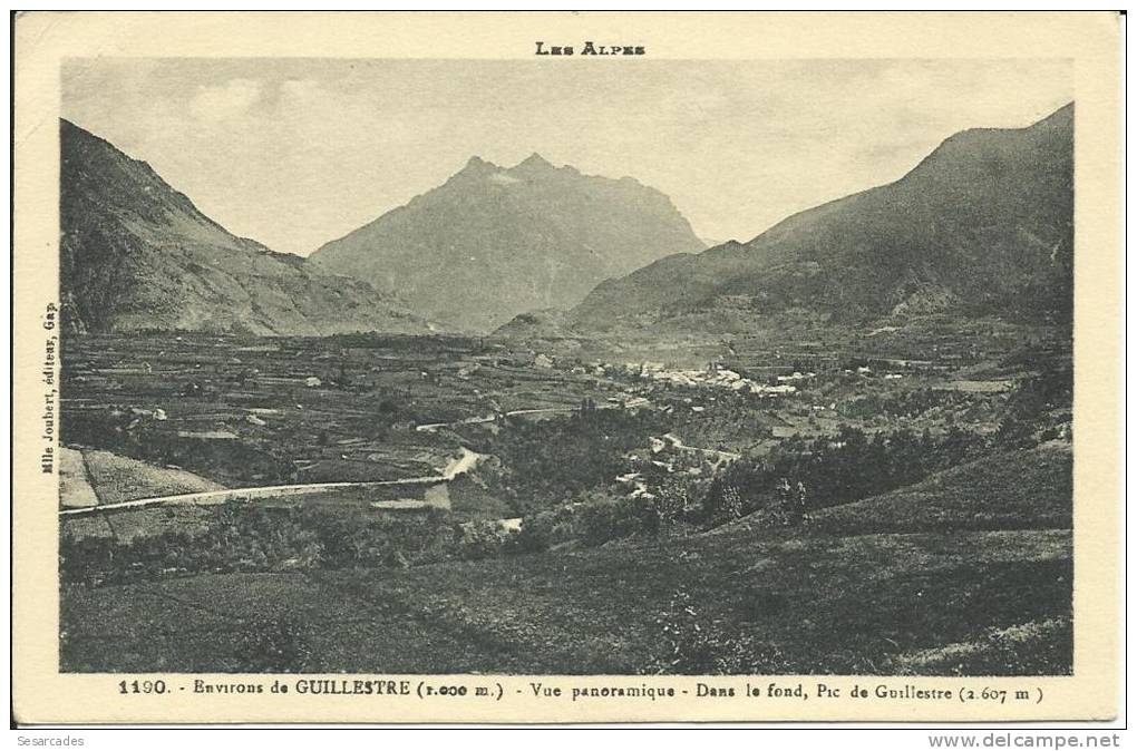 ENVIRONS DE GUILLESTRE - VUE PANORAMIQUE - DANS LE FOND, PIC DE GUILLESTRE (2607M) - Guillestre