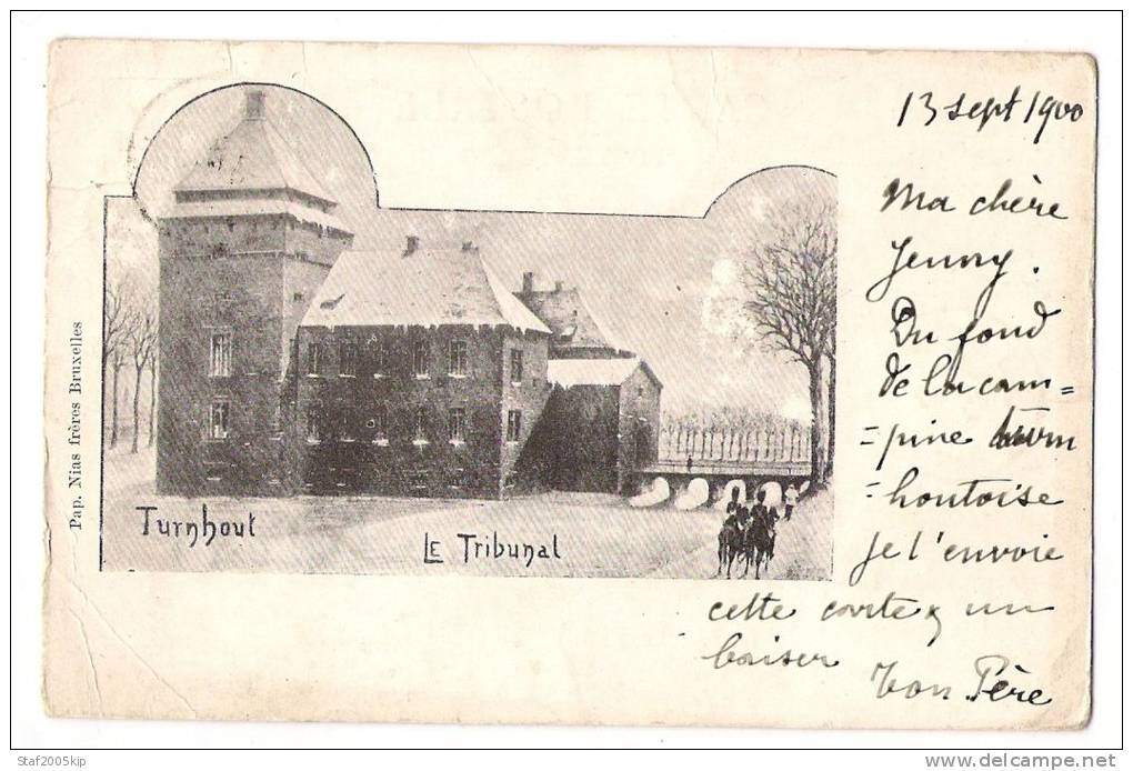 Turnhout - Le Tribunal - 1900 - Turnhout