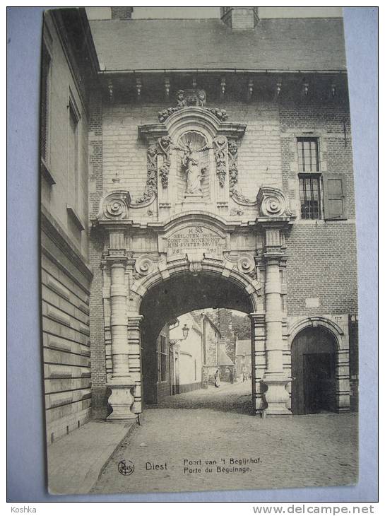 DIEST - Poort Van Begijnhof - Porte Du Béguinage  - Niet Verzonden - Non Envoyée - Lot 78 - Diest