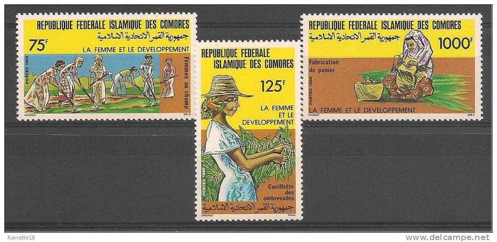 Comores  (République Fédérale Islamique Des)    447/449  (o) - Comores (1975-...)