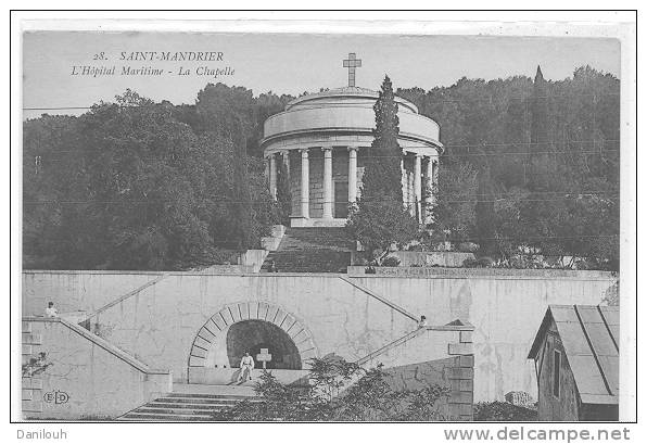 83 // SAINT MANDRIER  L'hopital Maritime  La Chapelle  28 ELD - Saint-Mandrier-sur-Mer