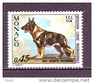 Monaco 1973 Dogs 1v MNH** - Hunde