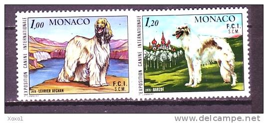 Monaco 1978 Dogs 2v MNH** - Hunde
