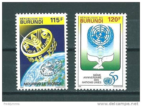 Burundi: 1057/ 1058 ** - Ungebraucht