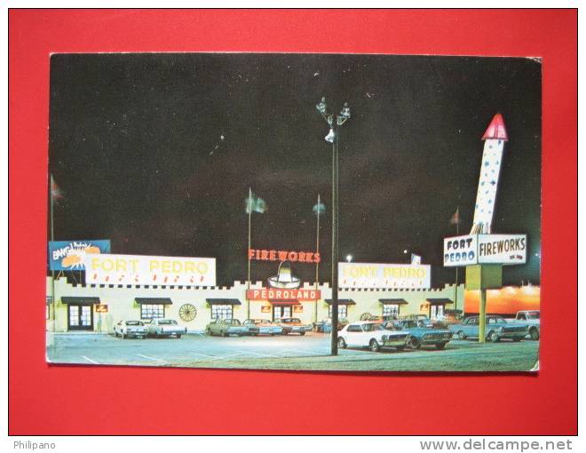 - South Carolina Pedro Land South Of The Border  Fireworks  Early Chrome  ==-  ==  == Ref 255 - Other & Unclassified