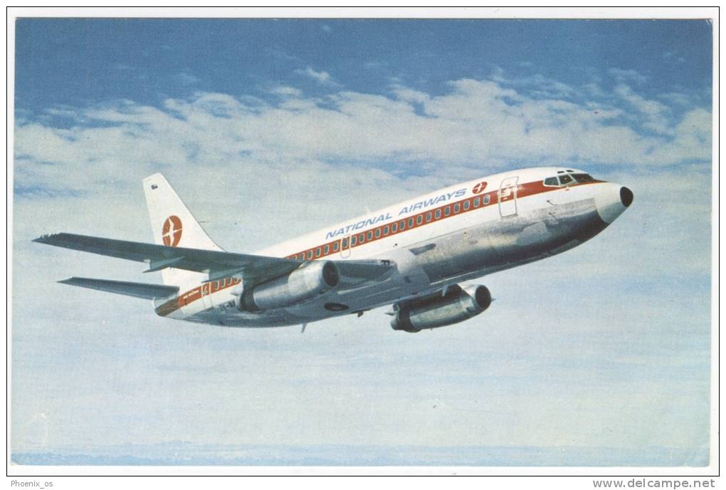 NATIONAL AIRWAYS - BOEING 737 Twinjet, Aircraft - 1946-....: Moderne