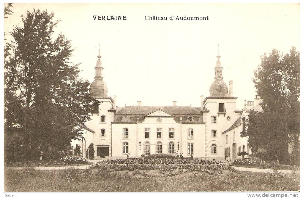 Verlaine  Chateau D´audoumont Edit Gabriel Delbrouck - Verlaine