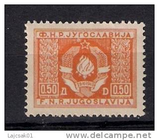 Yugoslavia 1946. Mi.D.1 MNH - Unused Stamps