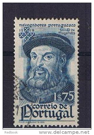 RB 756 - Portugal 1945 1$75 Fine Used Stamp - Navigator Fernao De Magalhaes (Magellan) - Oblitérés