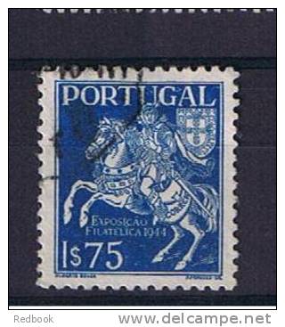 RB 756 - Portugal 1944 1$75 Fine Used Stamp - National Philatelic Exhibition Lisbon - Oblitérés