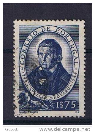 RB 756 - Portugal 1944 1$75 Fine Used Stamp - Avellar Brotero - Botany Plants Horticulture Theme - Oblitérés