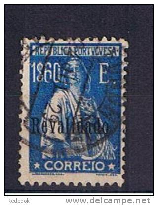 RB 756 - Portugal 1929 Ceres 1$60  Dark Blue Opt Revalidado Fine Used Stamp - Oblitérés