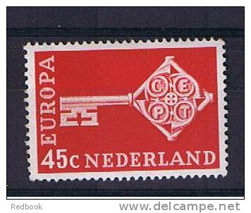 RB 756 - Netherlands 1968 45c Europa Key MNH Stamp - Autres & Non Classés