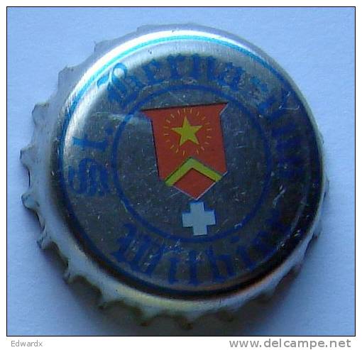 St Bernardus Witbier Belgium Beer Bottle Top Crown Cap Kronkorken Capsule Tappi Chapa - Bière