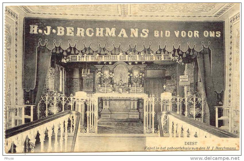 B1197   DIEST : Kapel In Het Geboortehuis Van Den H.J. Berchmans - Diest