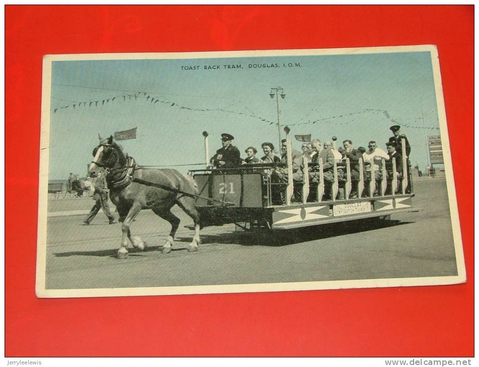 Isle Of Man - Douglas -   Toast Rack Tram - Isle Of Man